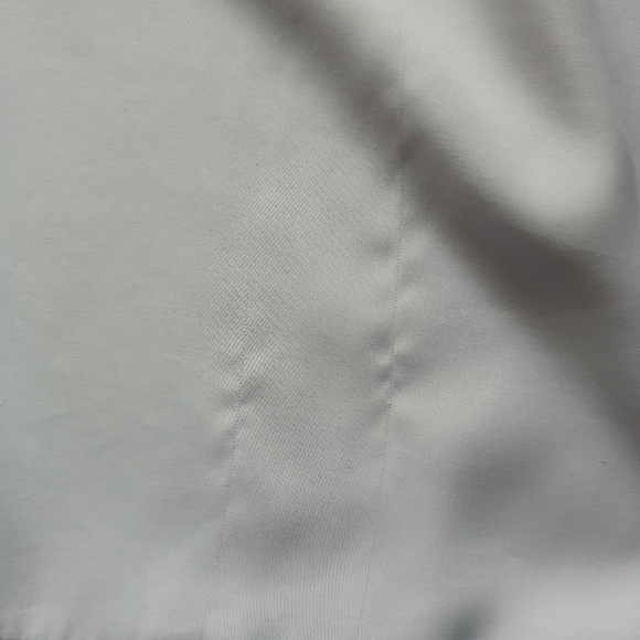 Elizabeth and James Collarless Shirt Dress Blue XL - Picture 14 of 16